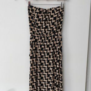 Strapless Maxi Dress